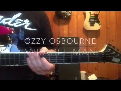 How To Play: Ozzy Osbourne 'Miracle Man' Guitar Lesson