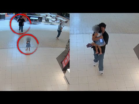 Video Shows Man Allegedly Abducting Child at Virginia Mall