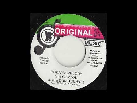 Vin Gordon - Today's Melody - Original Music 7inch RE 1974