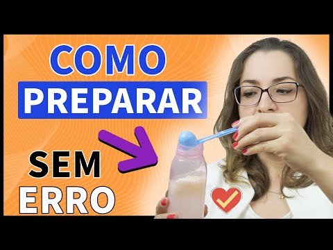 COMO PREPARAR MAMADEIRA para Bebê e Recém-Nascido com Leite Nan, Aptamil, Nestogeno