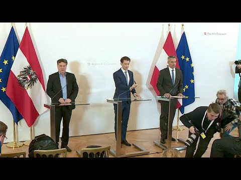 03.03.2020 - Sebastian Kurz, Werner Kogler & Karl Nehammer - Flüchtlinge türkisch-griechische Grenze