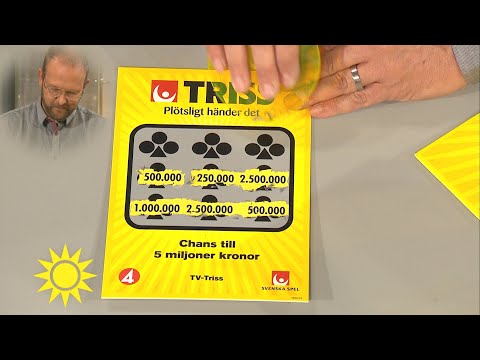 Trissvinnaren: "En del av vinsten går till forskning om fruns ovanliga muskels… - Nyhetsmorgon (TV4)