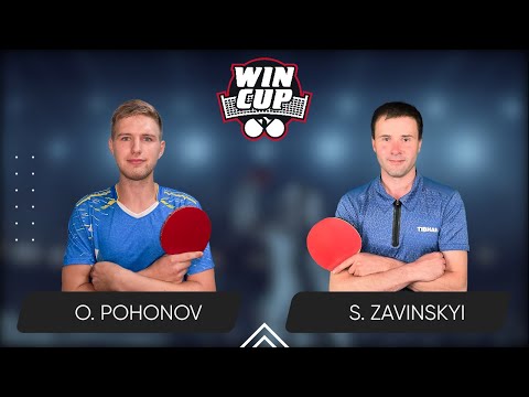 00:30 Oleksandr Pohonov - Serhii Zavinskyi West 5 WIN CUP 22.02.2024 | TABLE TENNIS WINCUP
