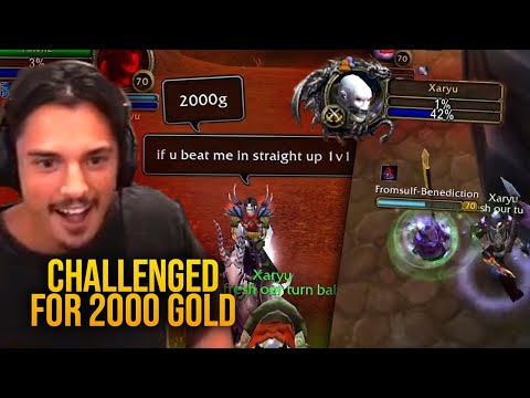 A Mage Challenged Xaryu to a 2000 GOLD duel (NEVER BEEN SO CLOSE!)
