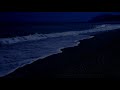 Olas del mar en la noche para dormir / relajacion natural 1080P_HD