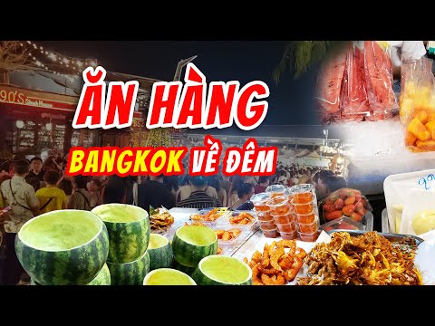 Du Lịch Thái Lan - Chợ Đêm Xe Lửa Ratchada Tại Bangkok - Cách Đi Tàu Điện BTS Sky Train e MRT #130