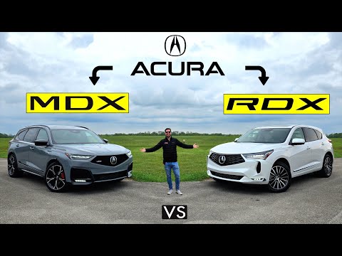 HOW DIFFERENT?? -- 2025 Acura MDX vs. 2025 Acura RDX: Comparison