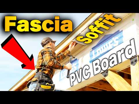 How To Install Soffit, Fascia, And PVC Board