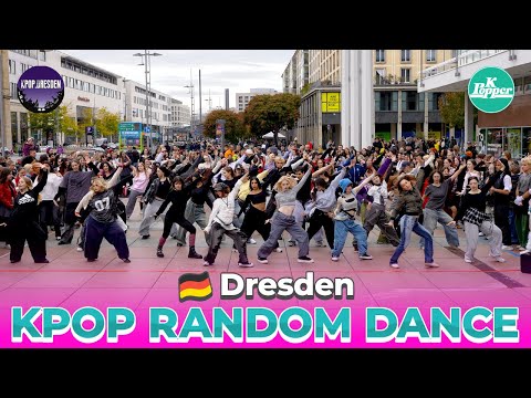 [4K] K-pop Random Dance in Public/ Dresden, Germany