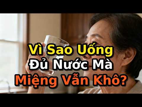 Vì Sao Uống Đủ Nước Mà Miệng Vẫn Khô?