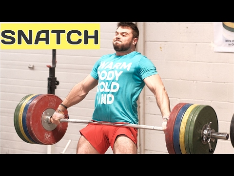 SNATCH - 185kg / 407lbs