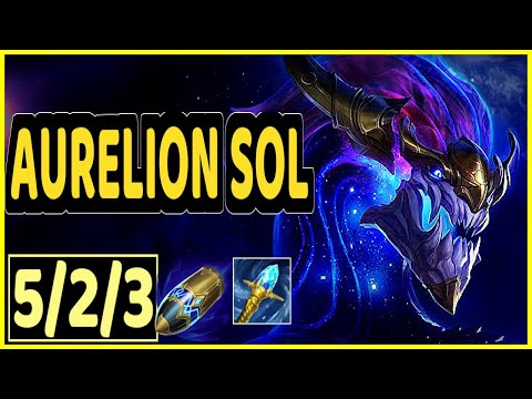 AURELION SOL VS ZIGGS - 5/2/3 KDA MID GAMEPLAY