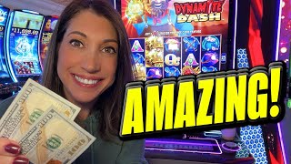 WOW! 😮 INSANE Win on All Aboard slot machine