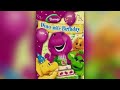 Barney Home Video Barney S Dino Mite Birthday