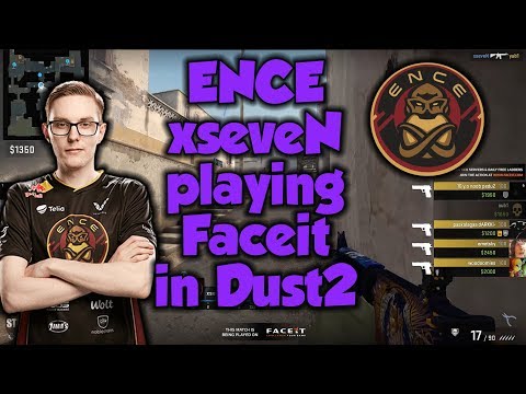 CS:GO - ENCE xseveN playing Faceit in Dust2