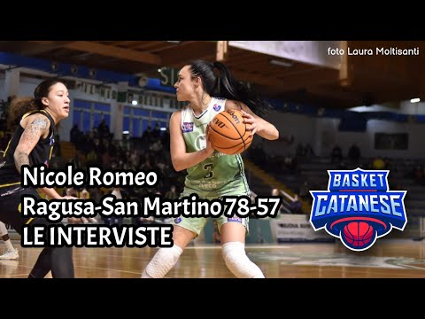 Nicole Romeo - Ragusa-San Martino 78-57 - 6 marzo 2022