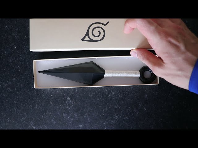 Vídeo relacionado con I3C na ruto Props Kunai White Vendaje 13cm na ruto Cosplay Accesorios Hombres y Mujeres Regalos en Caja