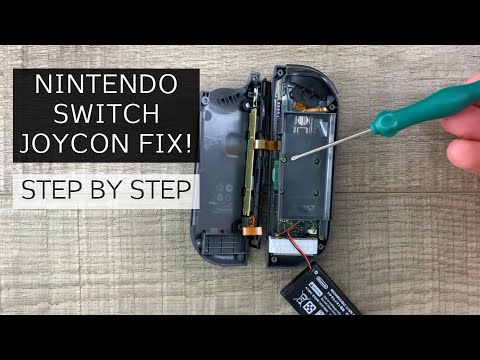 Nintendo Switch Joycon Fix and Teardown
