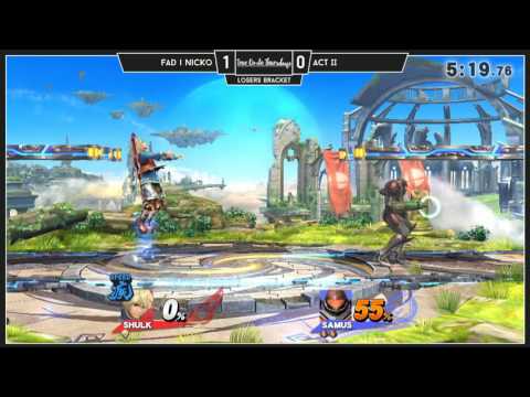 True Combo Thursdays #18: FAD | Nicko (Shulk) v Act II (Samus)