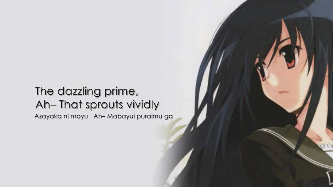 Myself ; Yourself Ending Song (ENGLISH & JAPANESE LYRICS) |HD/HQ|