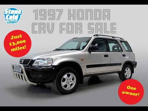 1997 Honda CRV with just 13,000 miles and 1 owner for sale!