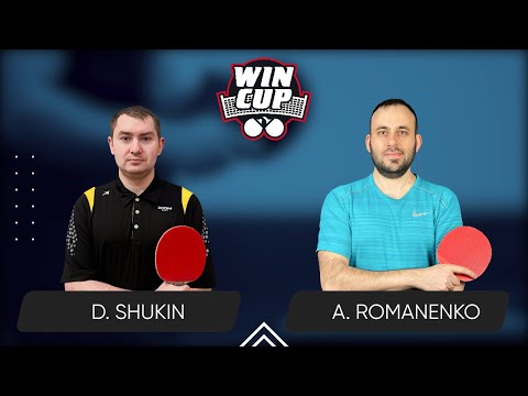 18:00 Dmytro Shukin - Andrii Romanenko West 3 WIN CUP 25.08.2024 | Table Tennis WINCUP