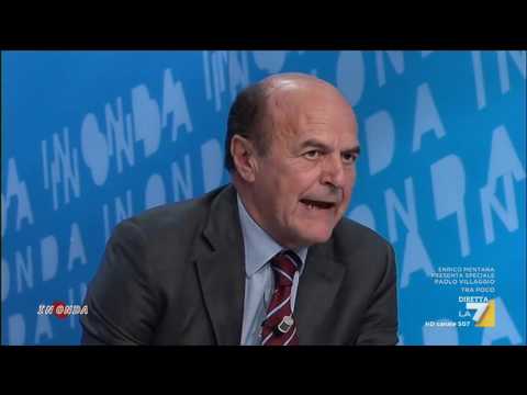 Pier Luigi Bersani: 'Le parole di Renzi e di alcuni dirigenti del PD mi fanno schifo'