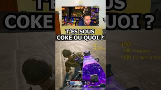 Il est choqué de mes mouvements