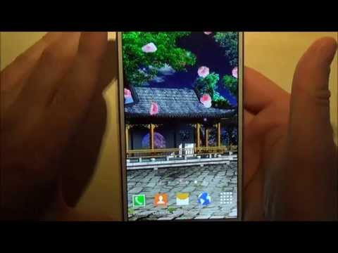 Oriental Garden Live Wallpaper Video
