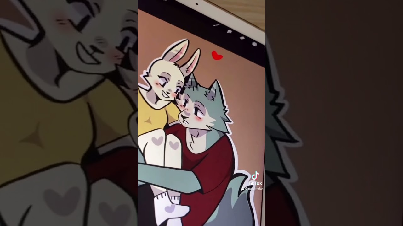 Haru X Legosi Sticker made on Procreate ✨