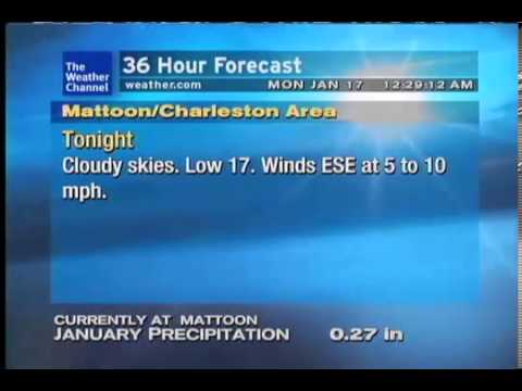 WeatherSTAR XL: Sunday - Michael Haggins (Jan 2011 Playlist)