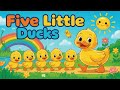 Five Little Ducks Dance Along Counting Song For Preschool