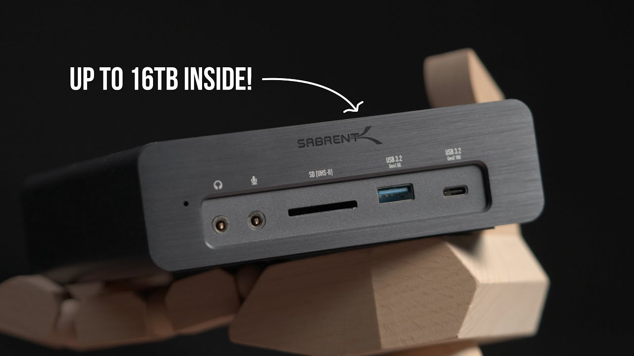 SABRENT Thunderbolt 3 Dual NVMe SSD Docking Station Showcase - YouTube