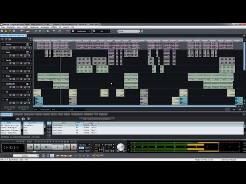 MAGIX Samplitude Music Studio 2016  – Einführungsvideo Tutorial (DE)