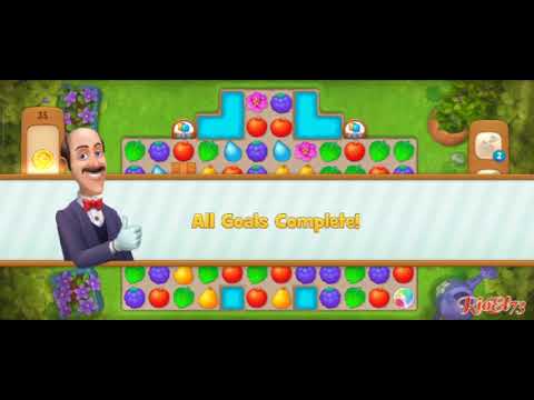 Gardenscapes level 9046 Round 31 - 45 ❤️ Gameplay Well Done