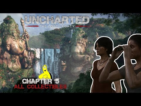 Uncharted The Lost Legacy: Chap 5/The Great Battle (All Collectibles) - HTG