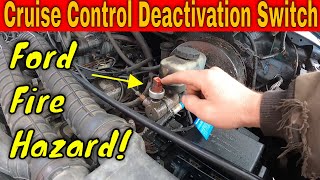 Ford Cruise Control Deactivation Switch Replacement with Motorcraft Parts:  OBS Ford Truck
