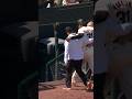 LaMonte Wade jr leaves game after awkward slide. #mlb #shorts #injury #giants