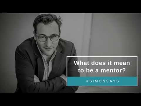 What does it mean to be a mentor?