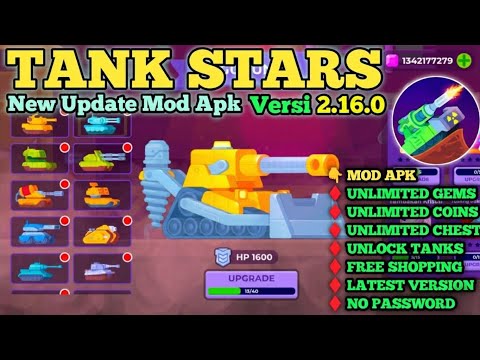 Tank Stars Mod APK 2.16.0 Unlimited Money & Gems (No Password)
