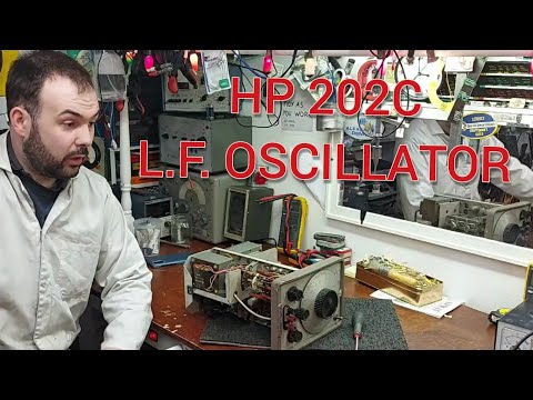 HP 202C Low Frequency Oscillator.