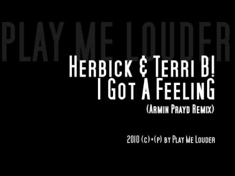 Herbick & Terri B! - I Got A Feeling ( Armin Prayd Remix )