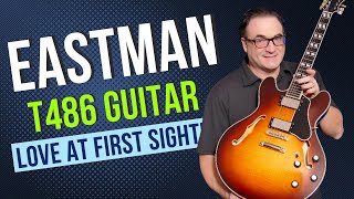 Video thumbnail for Eastman T486 Hollow Body Guitar | A Modern Classic! by ADDICTED TO GEAR