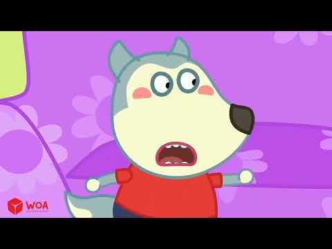 Oh no lucy lost her mouth👅[Wolfoo cartoon for kids @Babywolfooshows