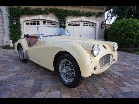 1956 Triumph TR3 Roadster Review and Test Drive by Bill - Auto Europa Naples