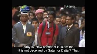 Dubai Christian Asks Dr Zakir Naik As How Confident Is Islam Not from Satan?