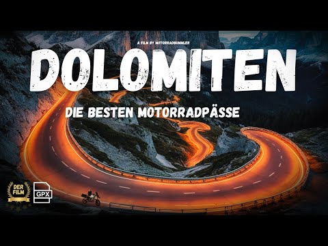 (D)ein Stück Himmel auf Erden 😍 | Dolomiten | Der komplette Film ❤️ | + GPX | Motorradreisen