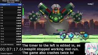 Mega Man X DiVE Offline - Story any% in 4:29:09 (former WR)