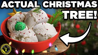 Food Theory: I Made Ice Cream Out of My Christmas Tree!
