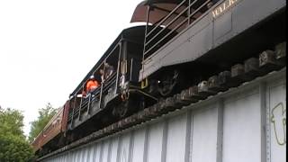 preview picture of video 'Lehigh Valley Coal 0-6-0T 126 Walkersville Southern Railroad 2014'